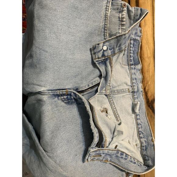 Mens Vintage‎ Distressed Relaxed Tapered 550 Levis Jeans 32 x 32 Vintage - Picture 4 of 7